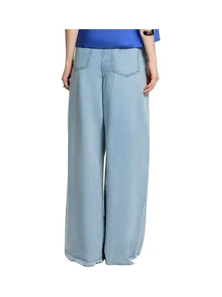 Jean Loose Bleu Clair Femme Morgan PELIAM 2