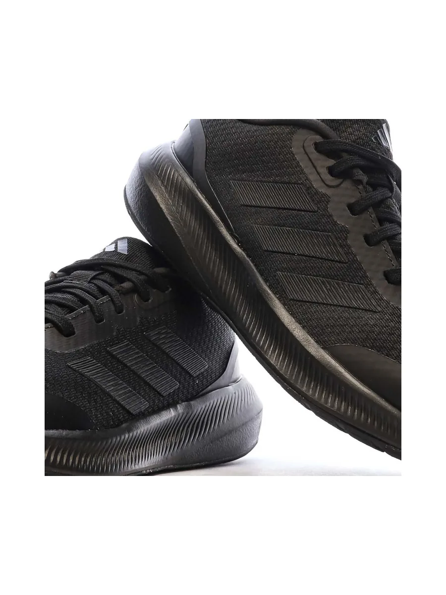 Baskets Noires Garçon Adidas Runfalcon HP5842 7