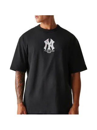 T-Shirt Noir Homme New Era Mlb 1