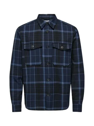 Veste Marine/Bleu Homme Only & Sons kodyl 1