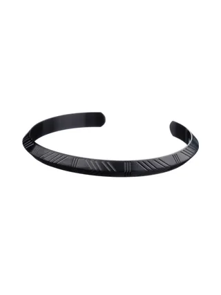 Bracelet Invalides noir - acier 1