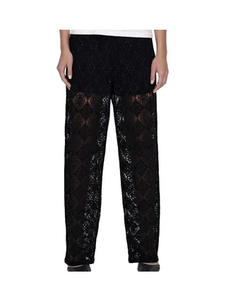 Pantalon fluide Noir Femme JDY Eva 1