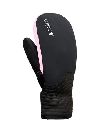 Moufles de Ski Noir/Rose Femme Cairn Elena In Powder Pink 1