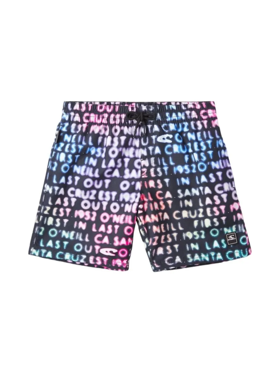 Short de bain Noir/Rose/Bleu Garçon O'Neill Cali 1