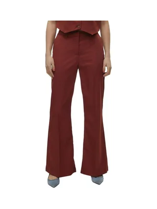 Pantalon à Pinces Terracotta Femme Vero Moda Tara 1