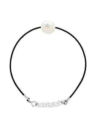 Bracelet Perles d'Eau Douce Baroques 11-12 mm — Argent 925 Millièmes — 18 cm 1