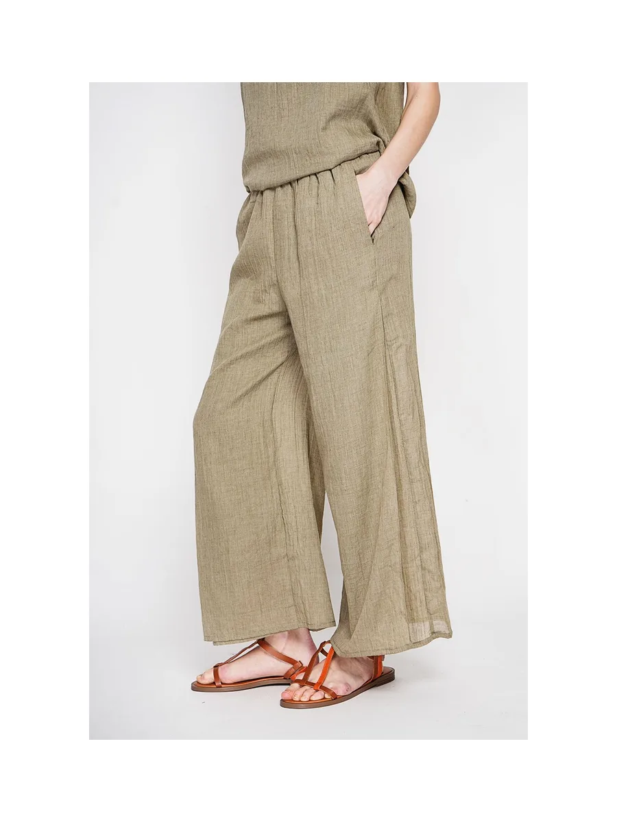 Pantalon taille haute style portefeuille 13