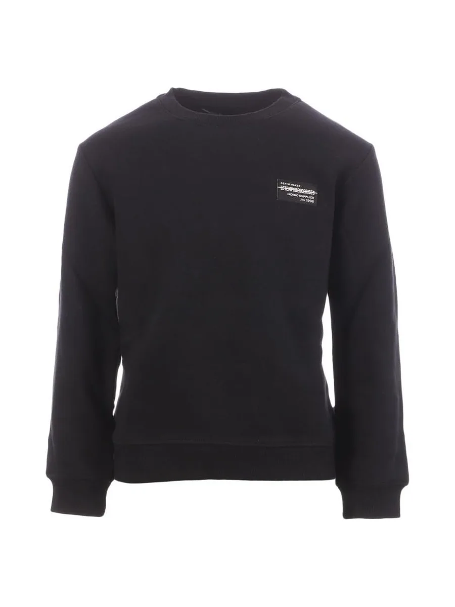 Sweat Noir Garçon Le Temps Des Cerises Galaxbo 1