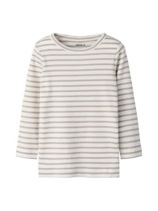 T-Shirt Manches Longues Bleu/Beige Fille Name it Bani 1