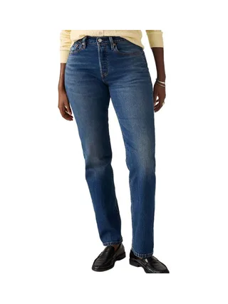 Jean 501 Bleu Foncé Levi's Curve Lightweight 1