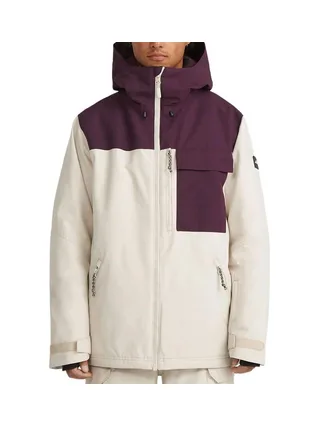 Manteau de Ski Écru Homme O'Neill Utility Hybrid 1