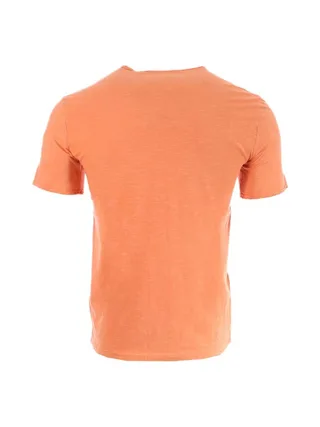 T-shirt Orange Homme Guess Dustin 2