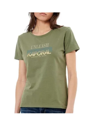 T-Shirt Vert Femme Kaporal LORIE 1