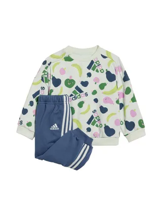 Survêtement Bleu/Blanc Fille Adidas Fruit 1