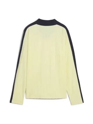 Polo Jaune/Noir Homme Puma T7 Relaxed 2