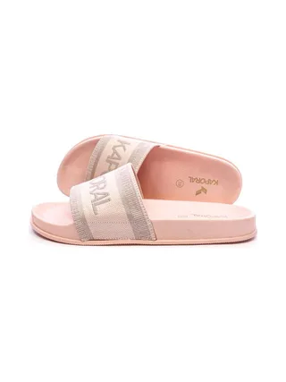 Claquettes Rose Femme Kaporal Tapioca 1