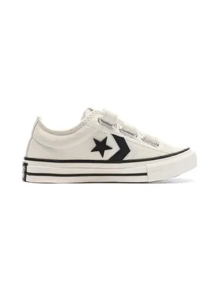 Baskets Blanches/Marines Garçon Converse Star Player 2