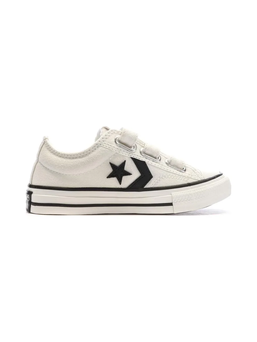 Baskets Blanches/Marines Garçon Converse Star Player 2