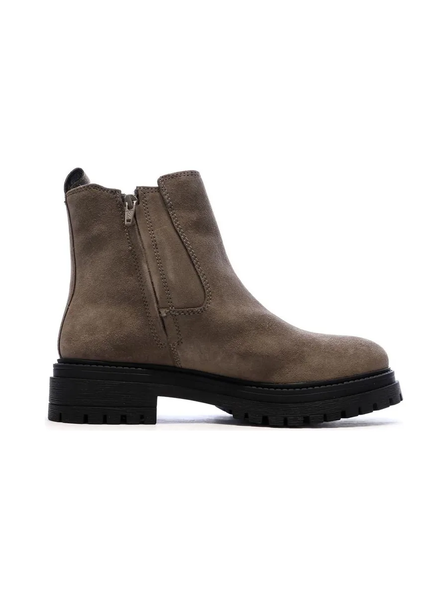 Bottines Marrons Femme Geox Iridea D26D0A 3