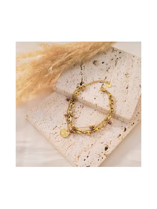 Bracelet Monica - Rouge 4