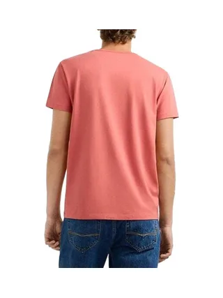 T-Shirt Rouge Homme Pepe jeans Original 2