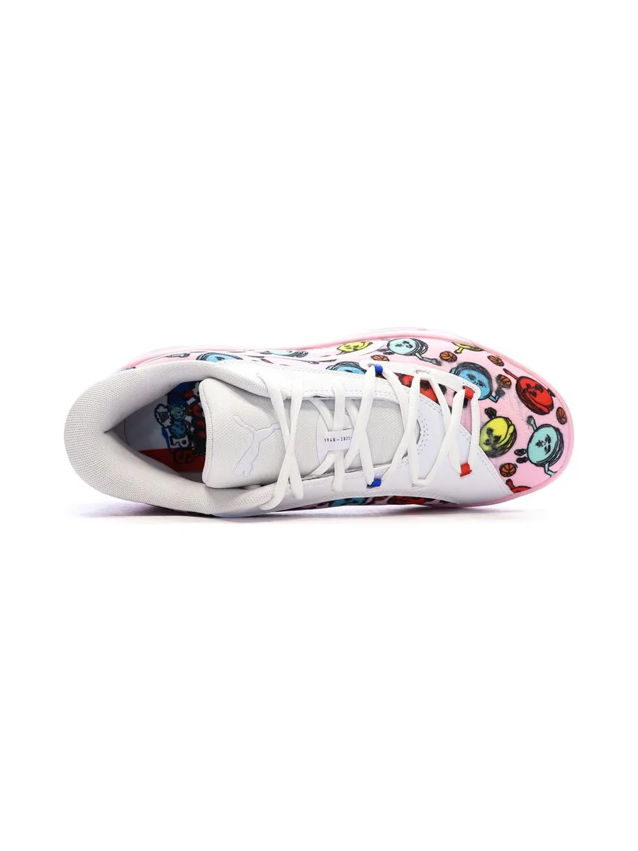 Chaussures de Basketball Rose Homme Puma Paris Games 5