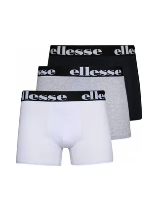 X3 Boxers Blanc/Gris/Noir Homme Ellesse SJ00456 1