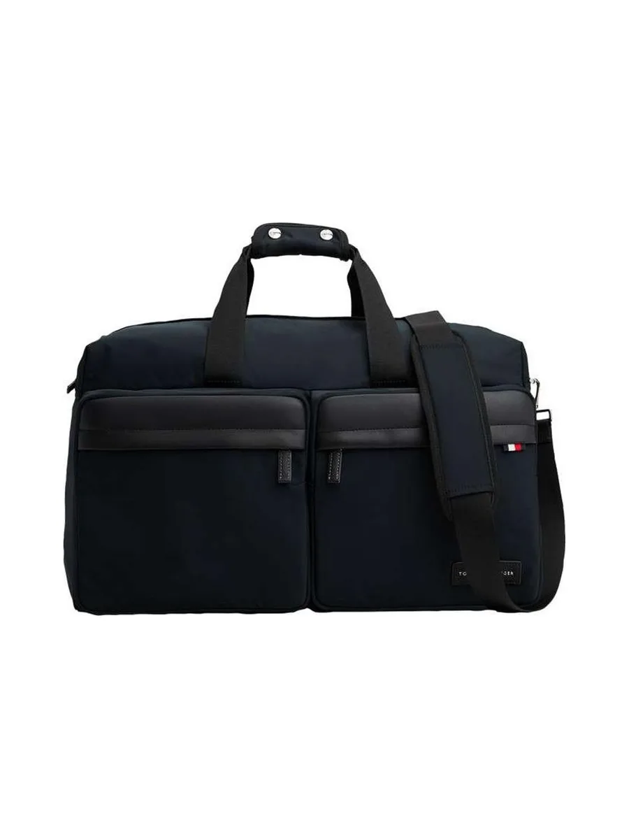 Sac de Voyage Noir Homme Tommy Hilfiger Nylon Duffle 2