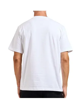 T-Shirt Blanc Homme Calvin Klein Jeans LV04RD822G 2
