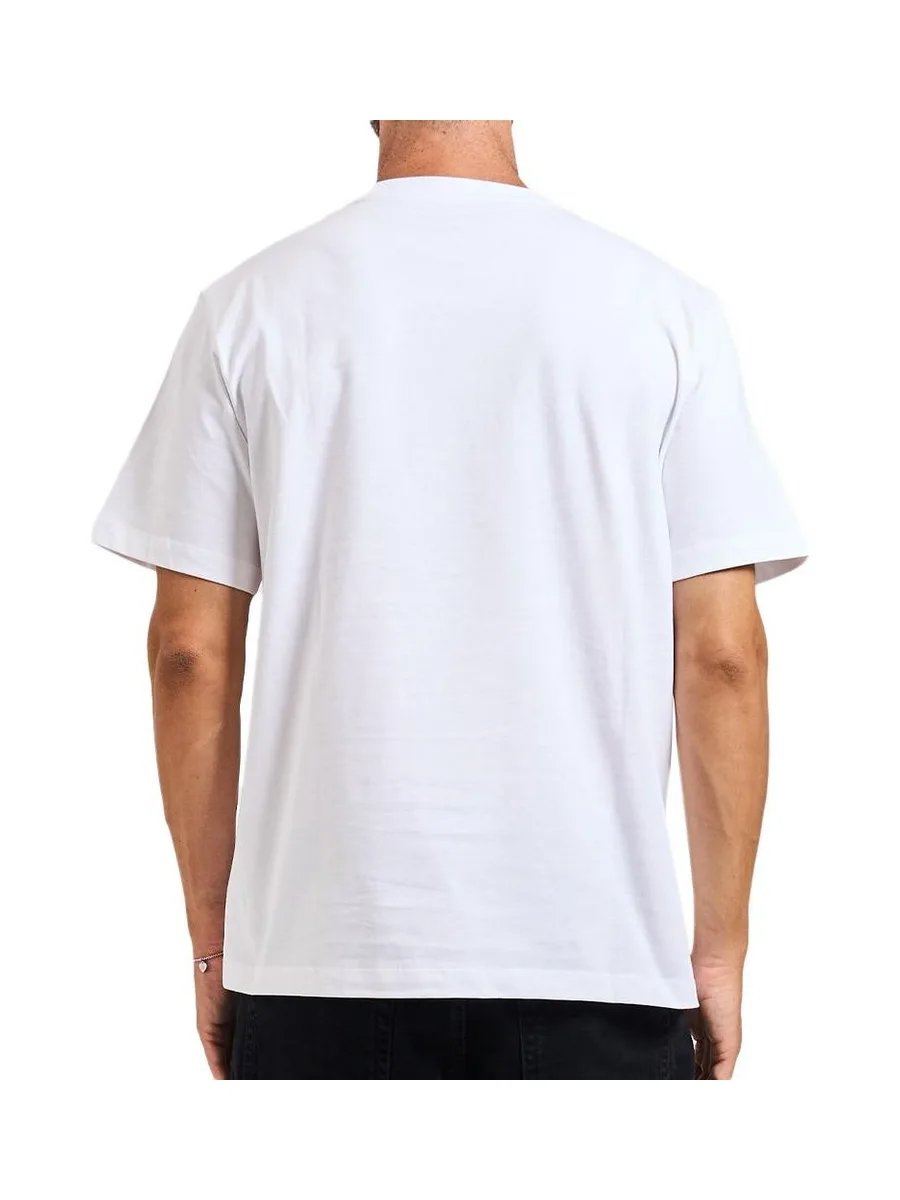 T-Shirt Blanc Homme Calvin Klein Jeans LV04RD822G 3