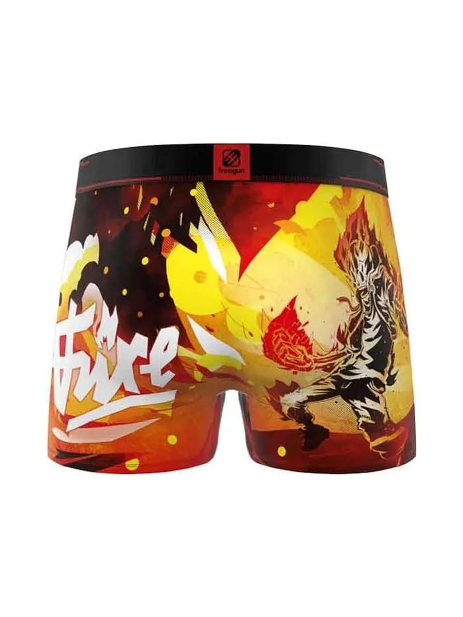 Boxer Rouge/Jaune Garçon Freegun Fire 3