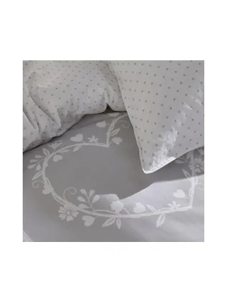 Parure de Lit Gris/Blanc Today 240x260 CM 2