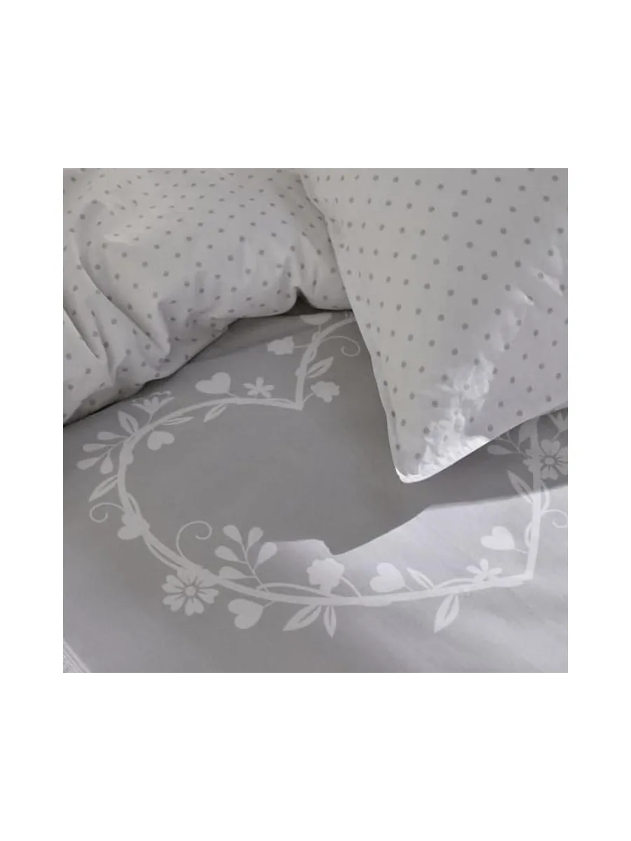 Parure de Lit Gris/Blanc Today 240x260 CM 3