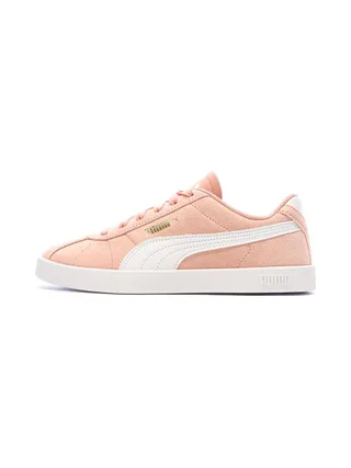 Baskets Rose Corail Fille Puma Club 1