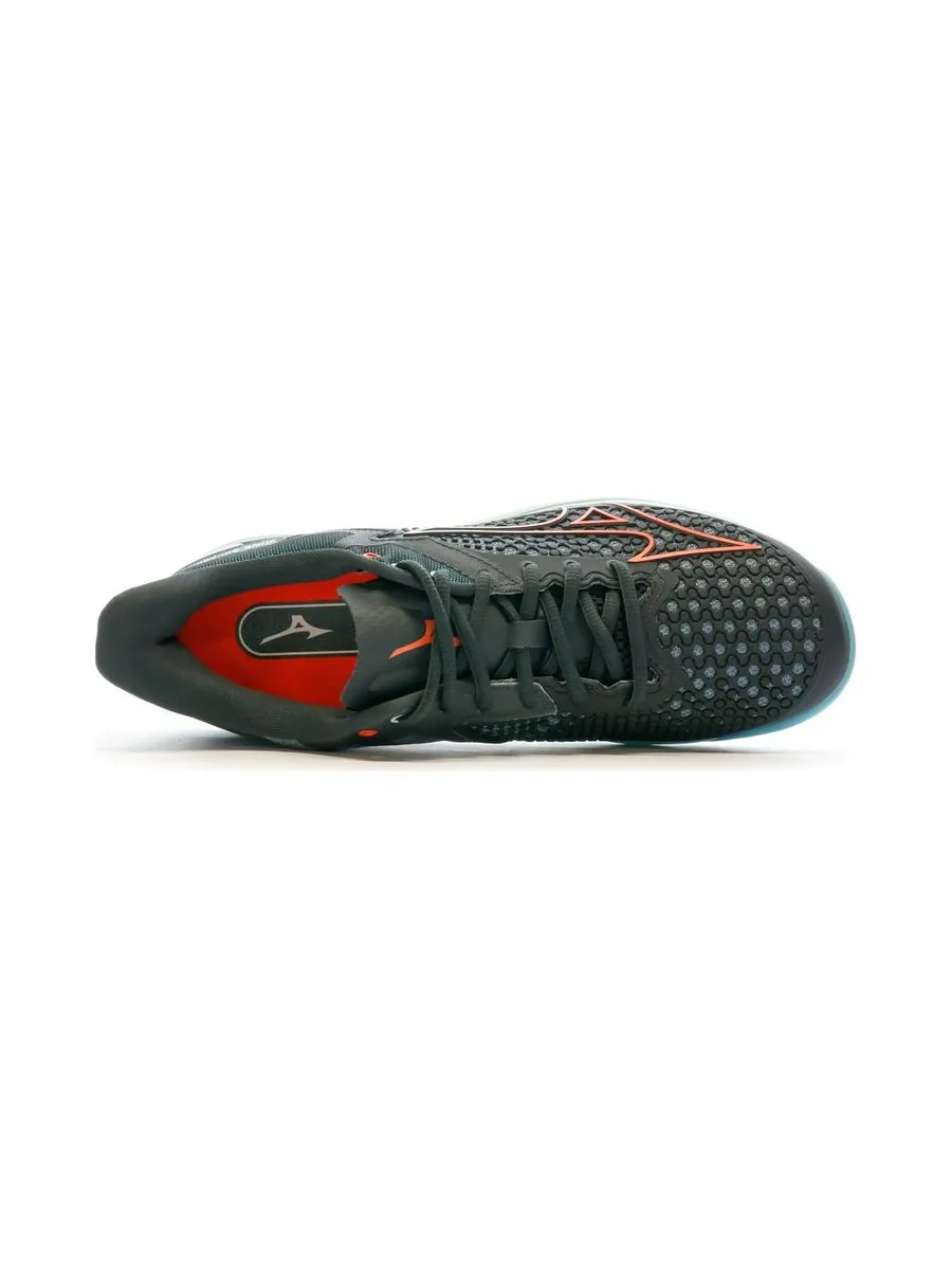Chaussures de Tennis Noires Homme Mizuno Wave Exceed 5