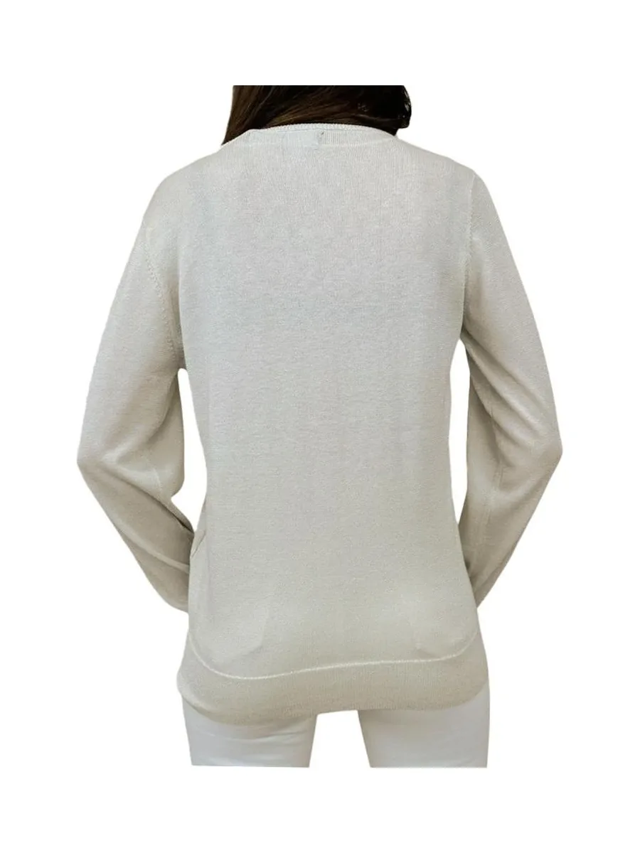 Pull Écru Femme Vero Moda Blaze 3