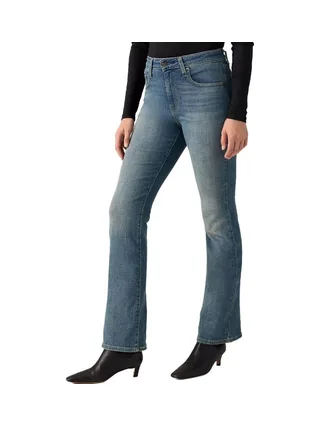 Jean 725 Bleu Bootcut Femme Levi's High Rise 1