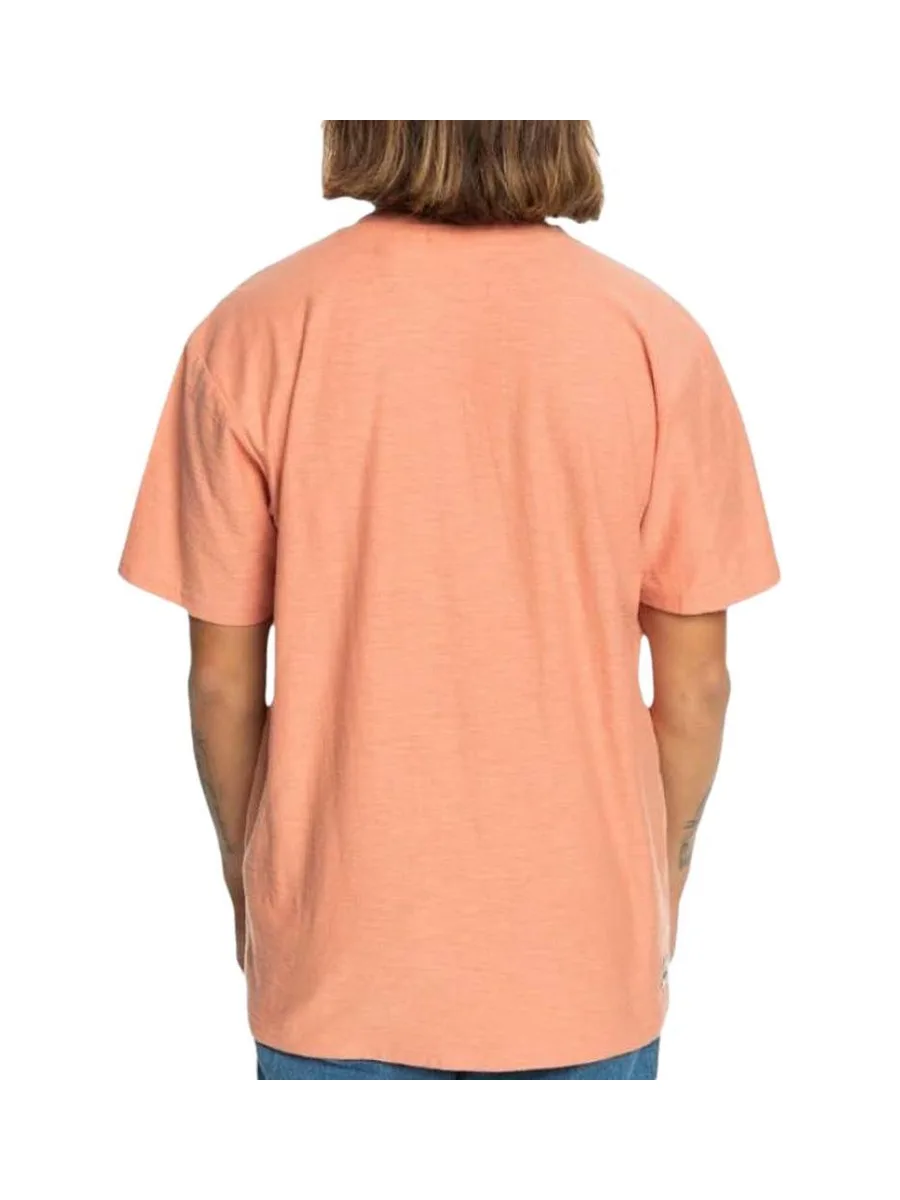 T-Shirt Corail Homme Quiksilver Slub roundneck 3