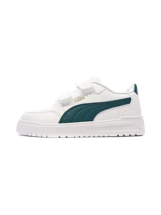 Baskets Blanches/Vertes Garçon Puma 403740 1