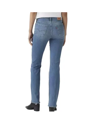 Jean 725 Bleu Clair Bootcut Femme Levi's High Rise 18759 2