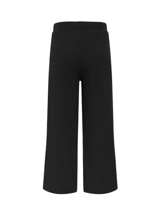Pantalon fluide Noir Fille Kids ONLY Tella 2