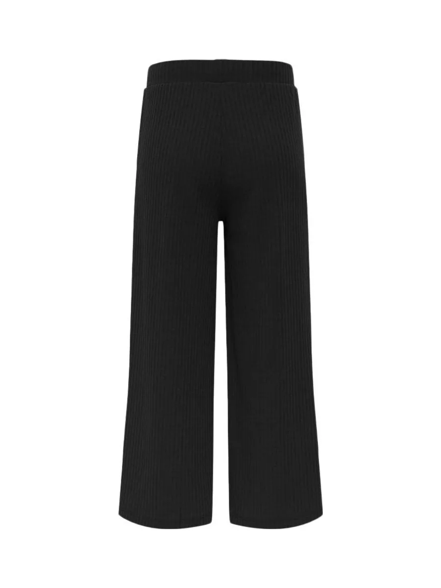 Pantalon fluide Noir Fille Kids ONLY Tella 2