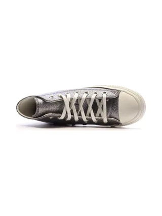 Baskets Grises à paillettes Femme Converse Chuck Taylor All Star 4