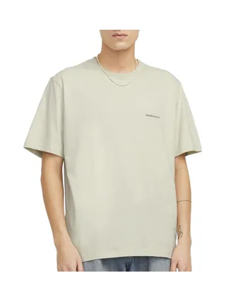 T-Shirt Beige Homme Jack & Jones Back 1