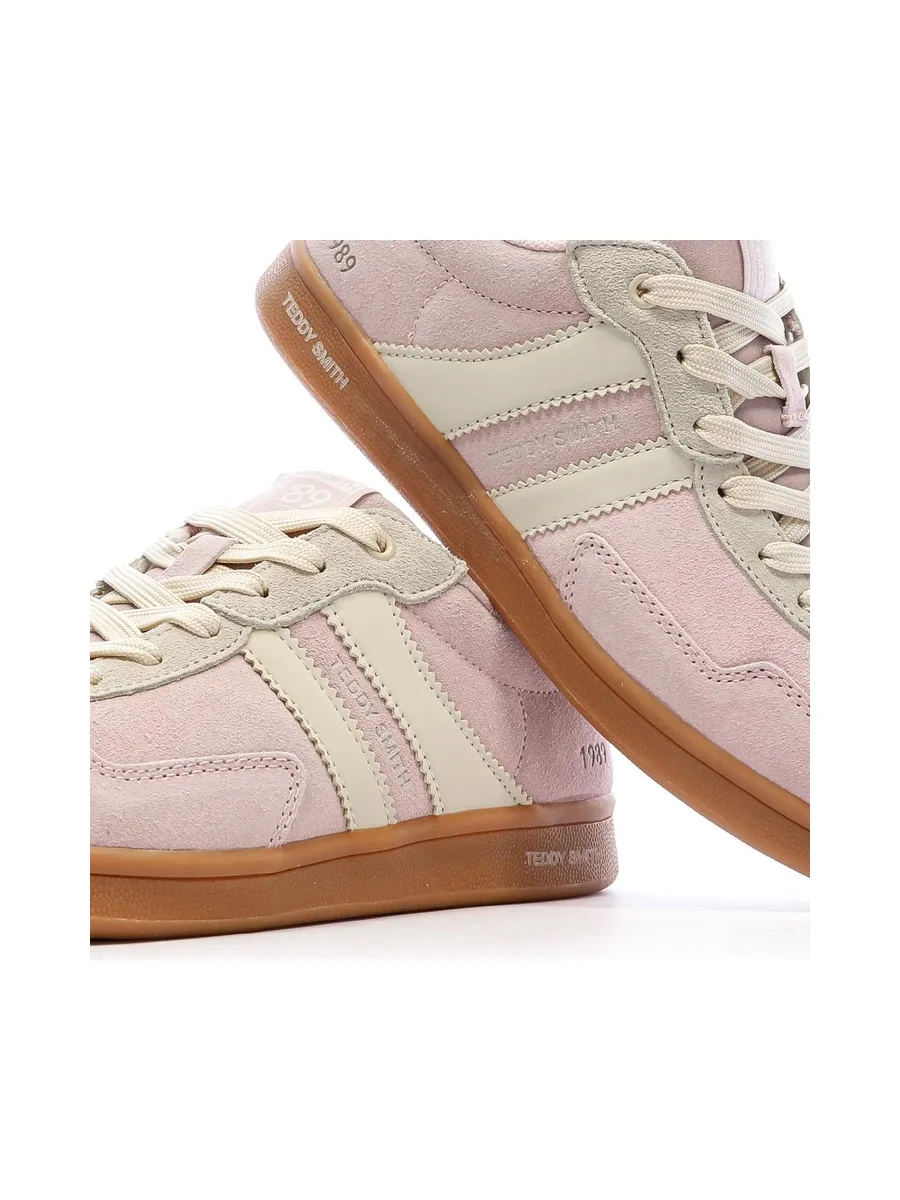 Baskets Rose/Ecru Femme Teddy Smith 120519 7