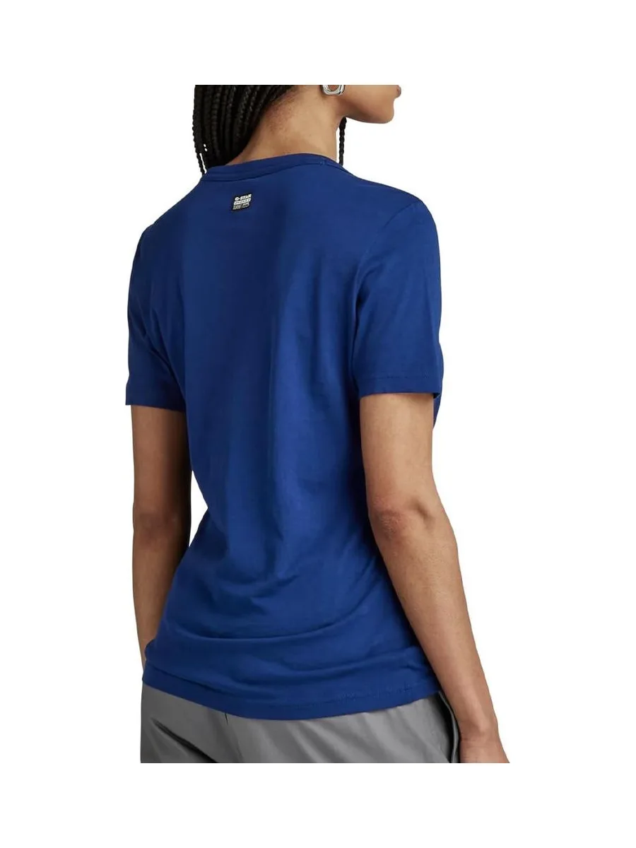 T-shirt Bleu Femme G-Star Raw Core 3