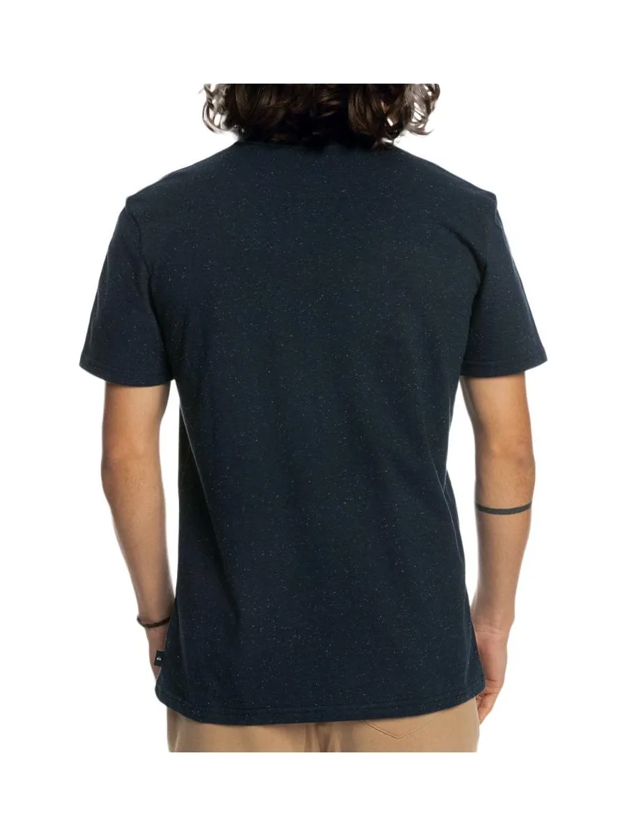 T-Shirt Noir Homme Quiksilver Familiarplace 3