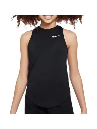 T-shirt Noir Fille Nike Essential0 1