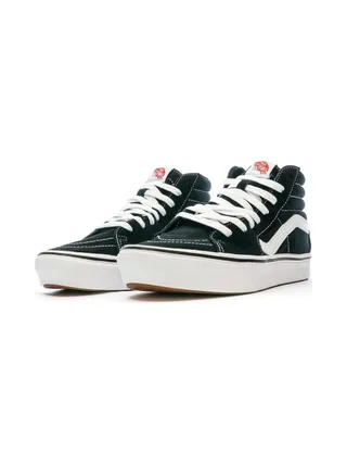 Baskets Noir/Blanc Mixte Vans Sk8-hi 6