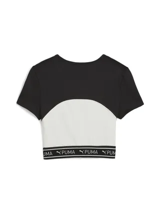 T-Shirt Noir Femme Puma Strong Baby 2